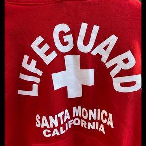 Life Guard Santa Monica California Sweatshirt